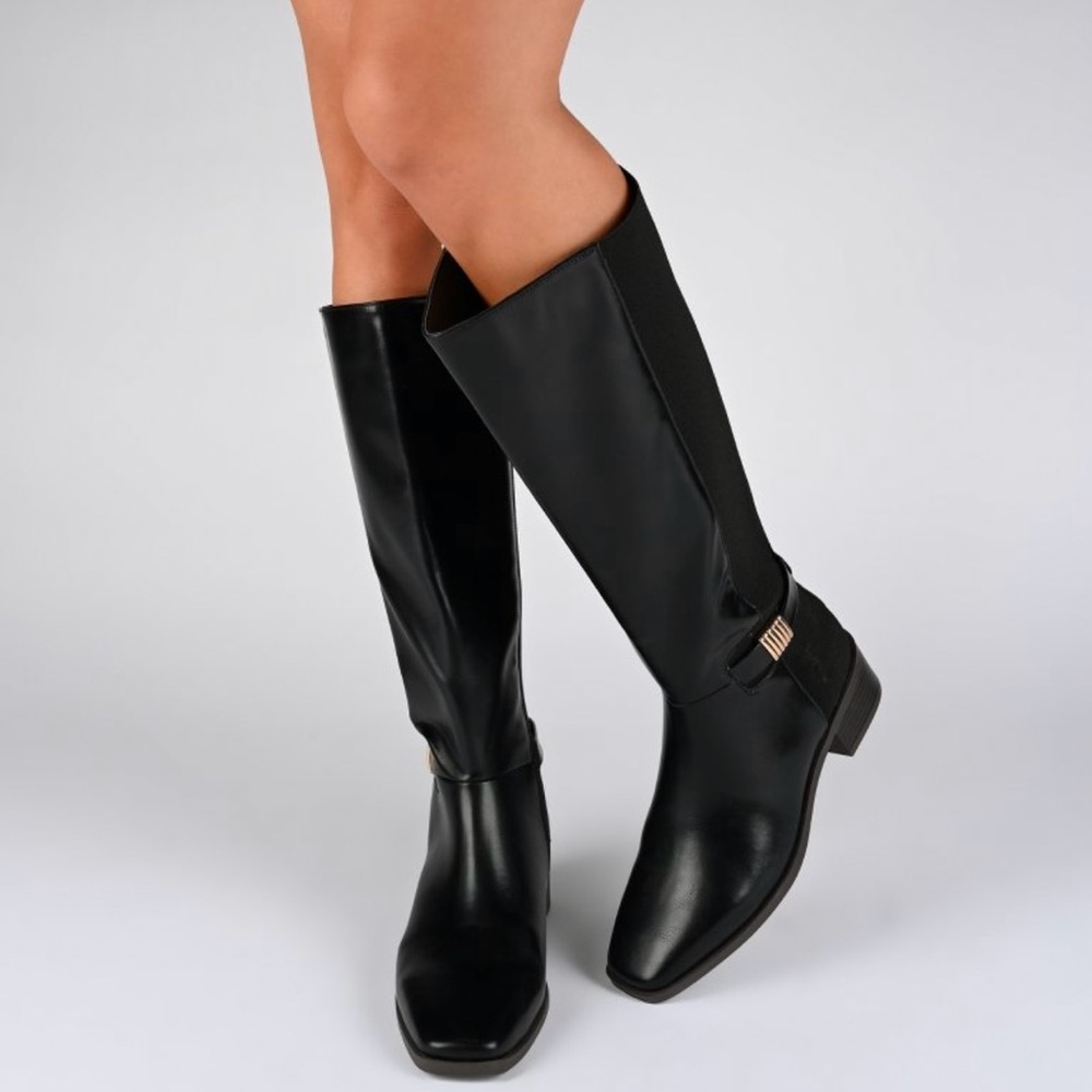 🔥 NWT Journee Collection Londyn Vegan Leather Tru Comfort Foam Boots